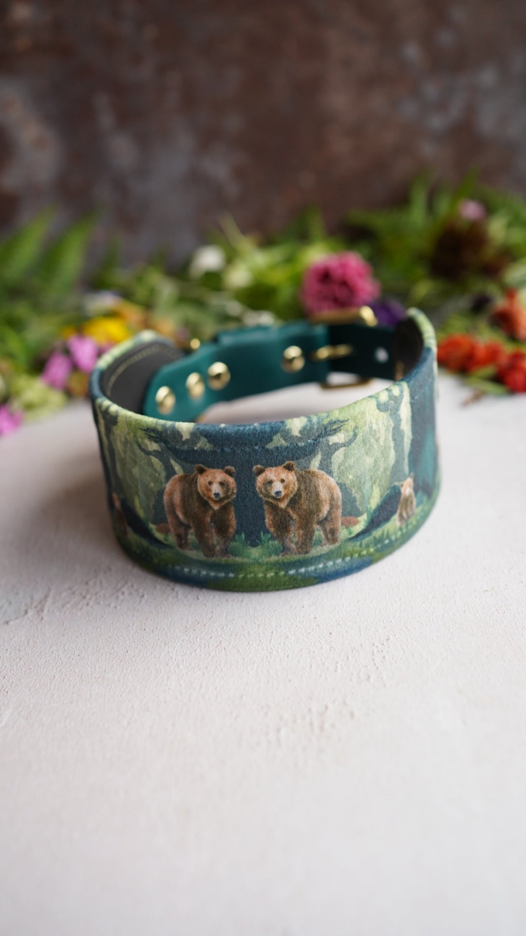 Ursa - Luxury Buckle Collar - Velvet