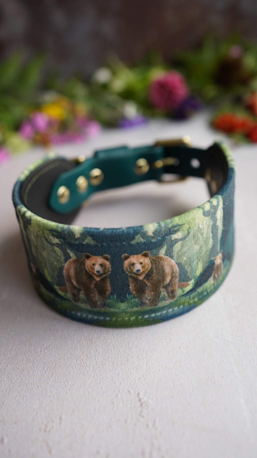 Ursa - Luxury Buckle Collar - Velvet