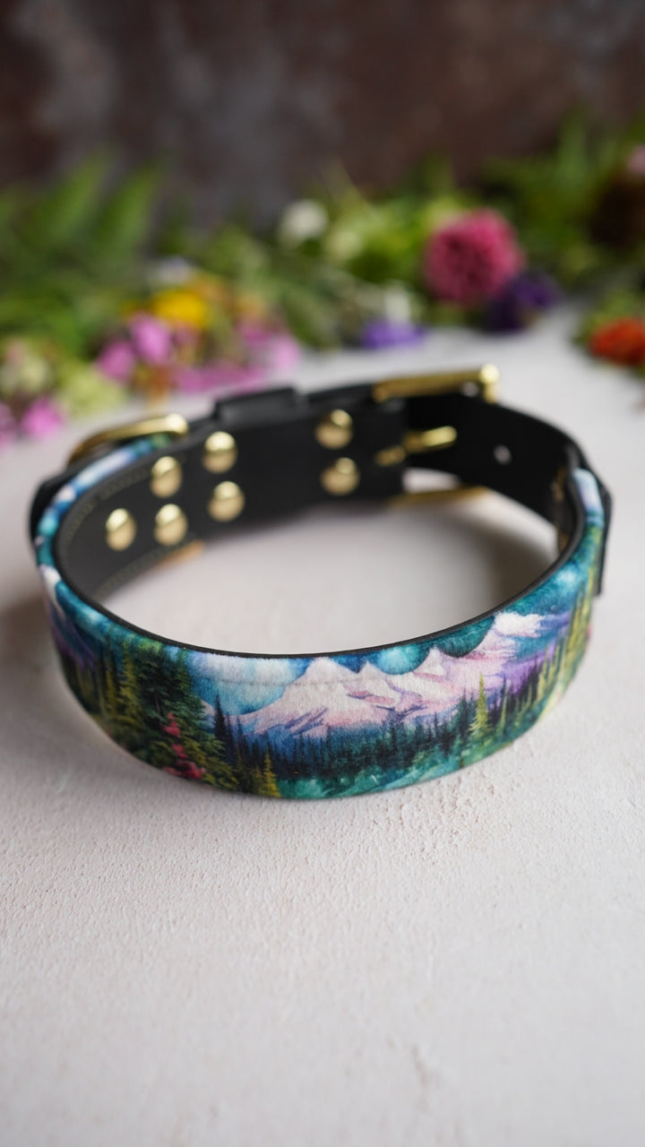 The Valley - Luxury Buckle Collar - Velvet