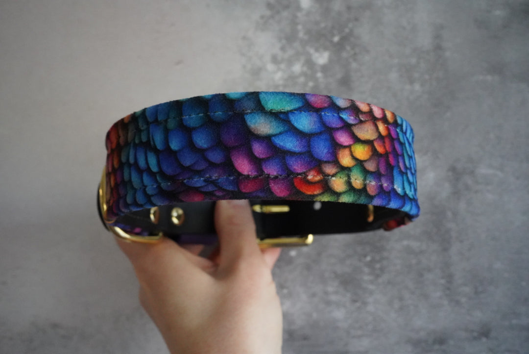 Kaleidoscope - Luxury Buckle Collar - Velvet