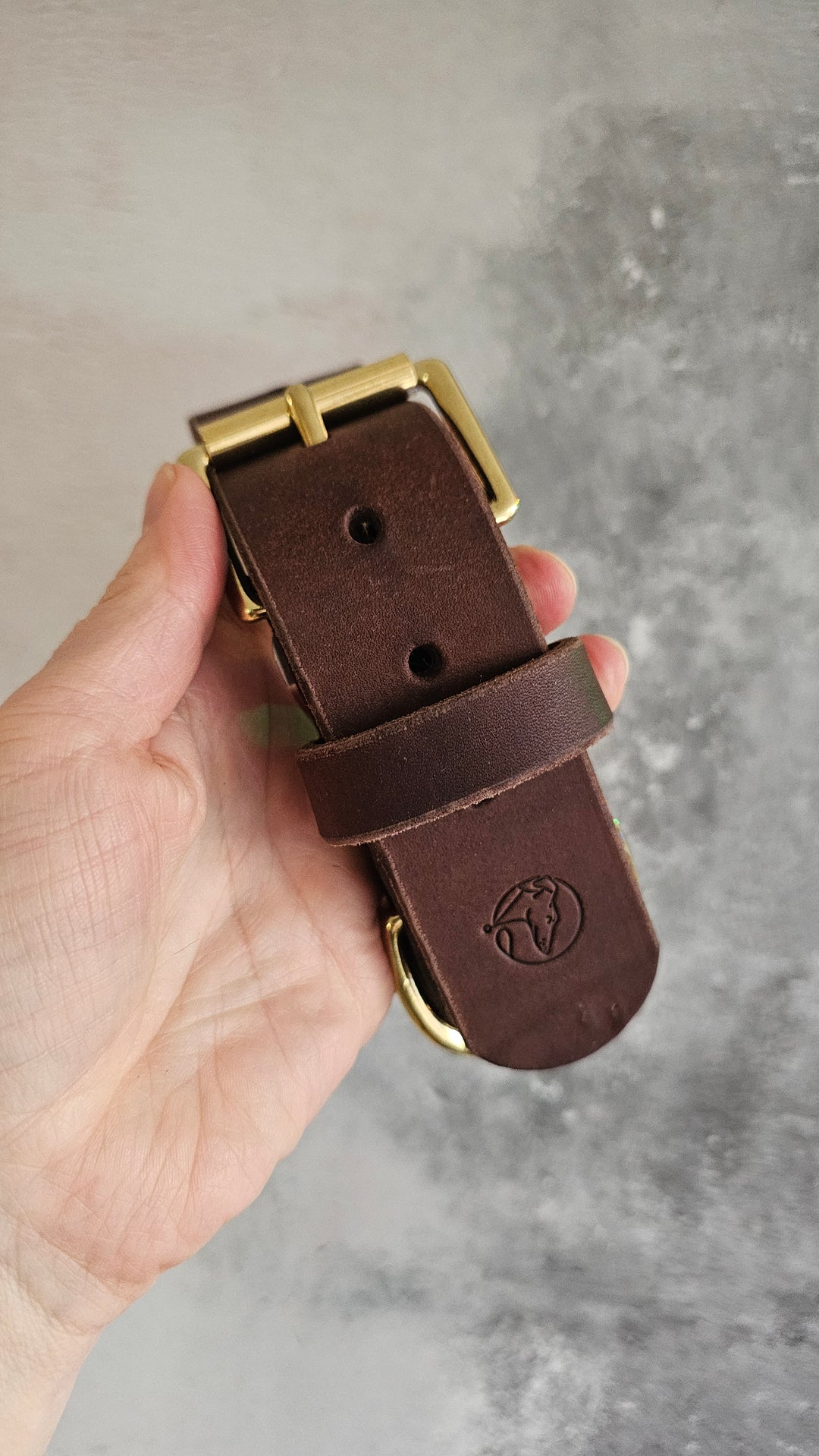 38mm Luxury buckle, 36-44cm  softy leather, solid brass